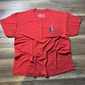 Powell Peralta Skull Sword T Shirt XL Red Skateboarding Bones Brigade Graphic